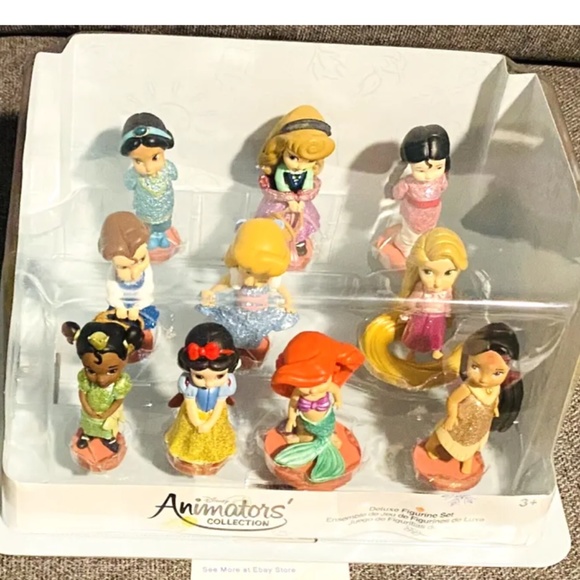 NEW Disney Parks Animators Littles Princess Figures Princess Playset Toy Set - Picture 5 of 7